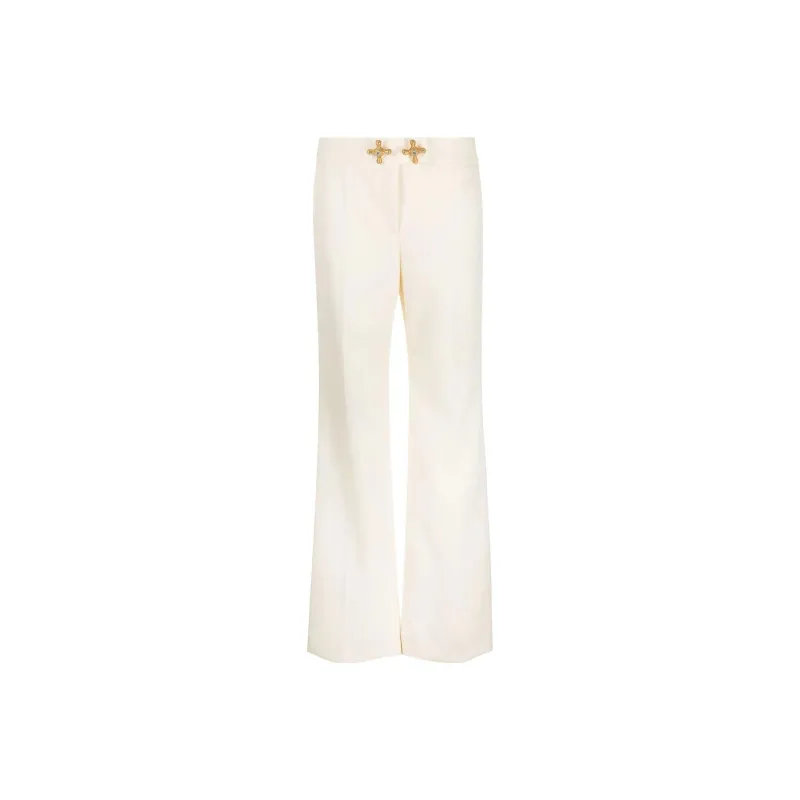 MOSCHINO Knitted Sweatpants Women's White-0