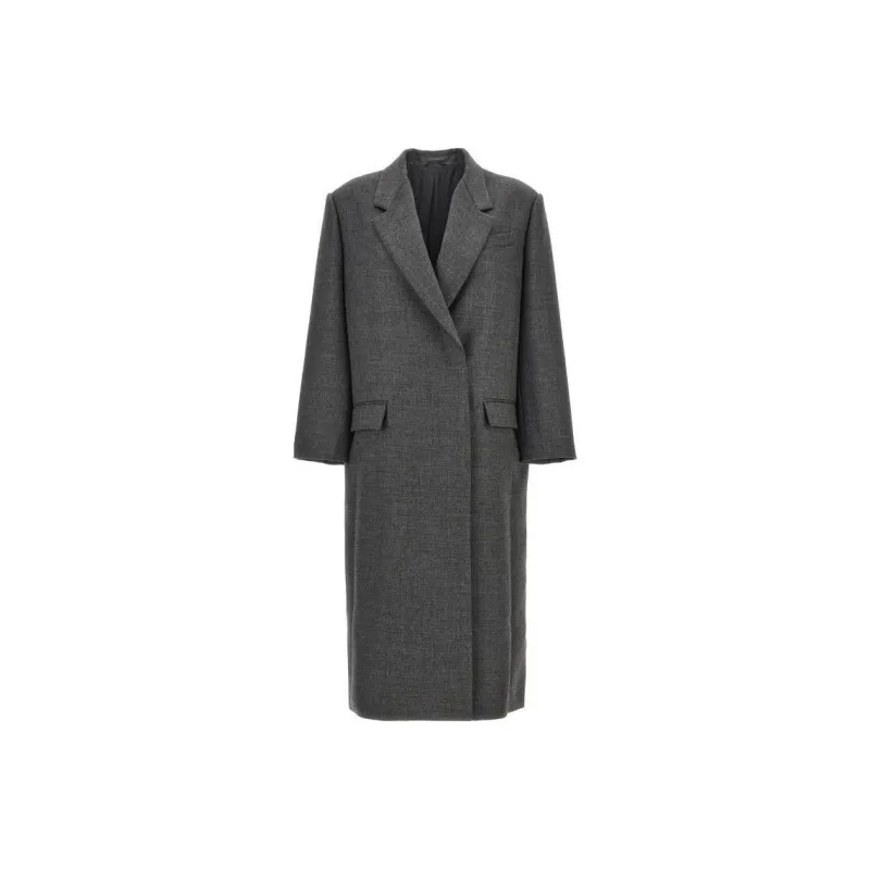 Brunello Cucinelli Long Sleeved Oversized Coat-0