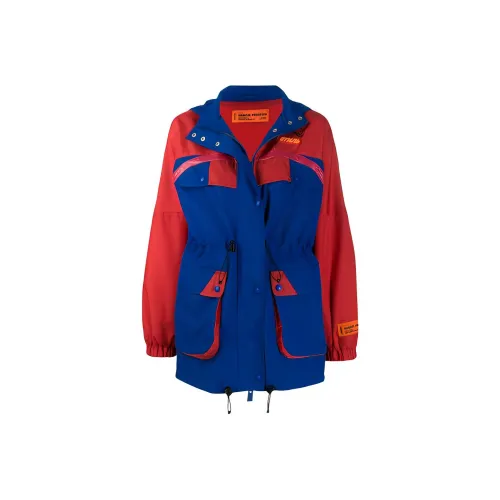 HERON PRESTON Parka Coats Women's Blue