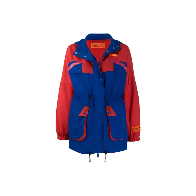 HERON PRESTON Parka Coats Women's Blue-0