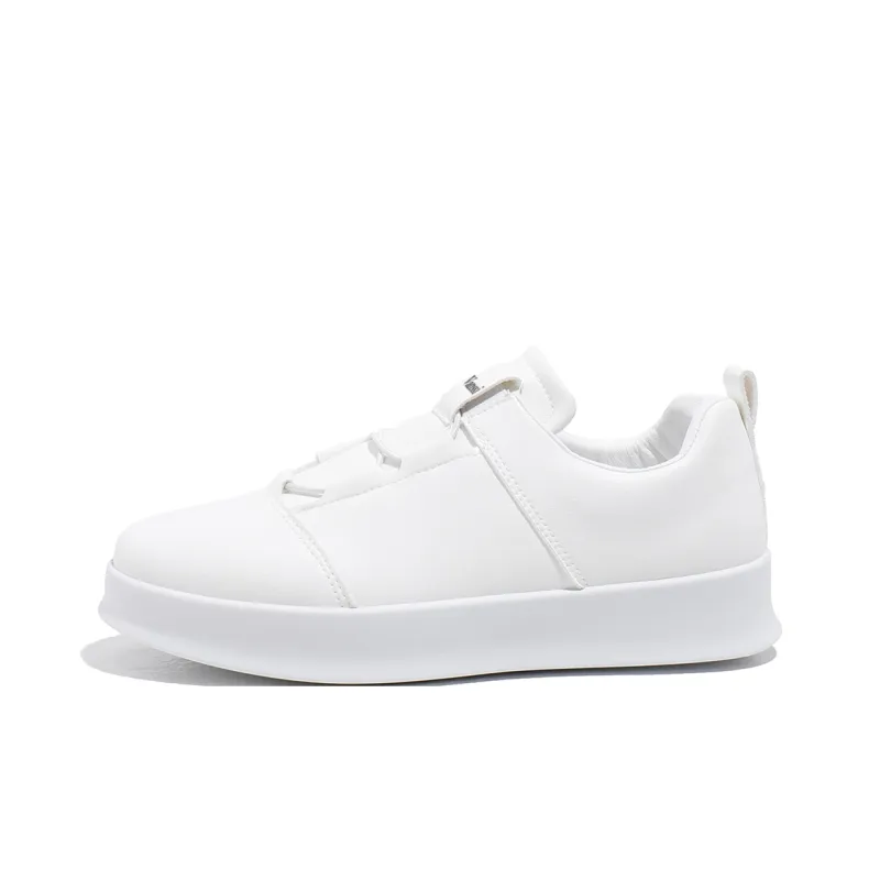 VANSSI Low Top Black Casual Sports Skateboard Shoes Men's-10