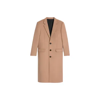 CELINE Chesterfield Coat In Camel Cloth