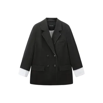 PEACEBIRD Business Suit Women's Black