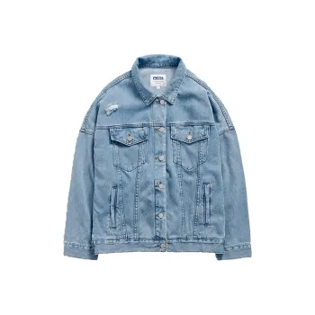 Prth Promethean Denim Jacket Women's Light Blue