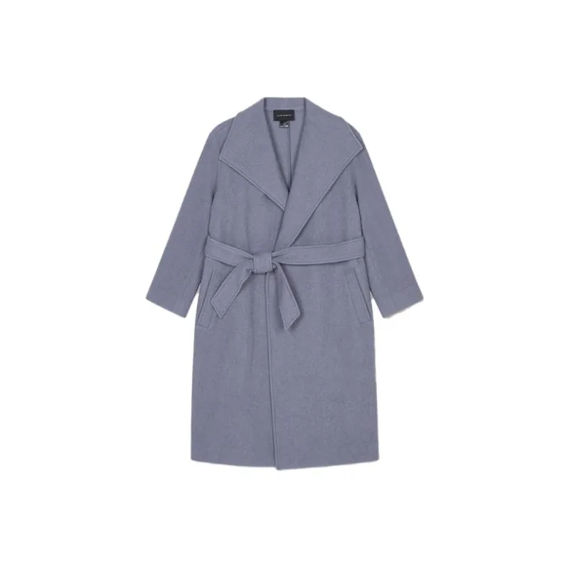 CLUB MONACO Coats Women's Gray Purple-0