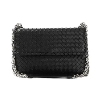 Bottega Veneta Sheepskin Shoulder Bag Women's Black