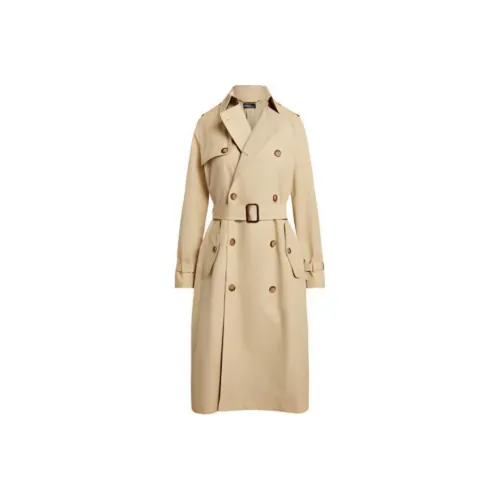 Polo Ralph Lauren SS23 Trench Coat Women's Apricot