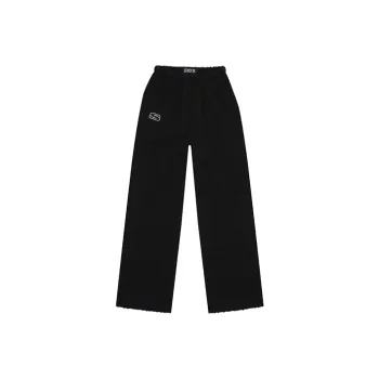 SMFK Wild World Wild World Series Knitted Sweatpants Women's Wilderness Black