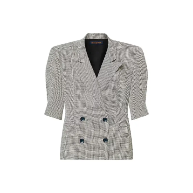 LOUIS VUITTON Zigzag Short Sleeved Blazer-0