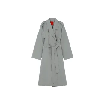 THE SEA LIFE Trench Coat Women's Mist Color
