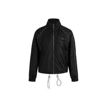 LIUREGALI Windbreaker Jacket Women's Black