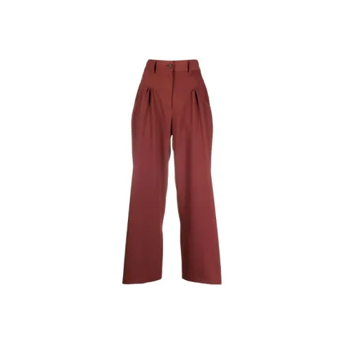 See By Chloe Casual Pants Women's Brown Red