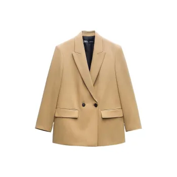 ZARA Business Suits Women's Tan