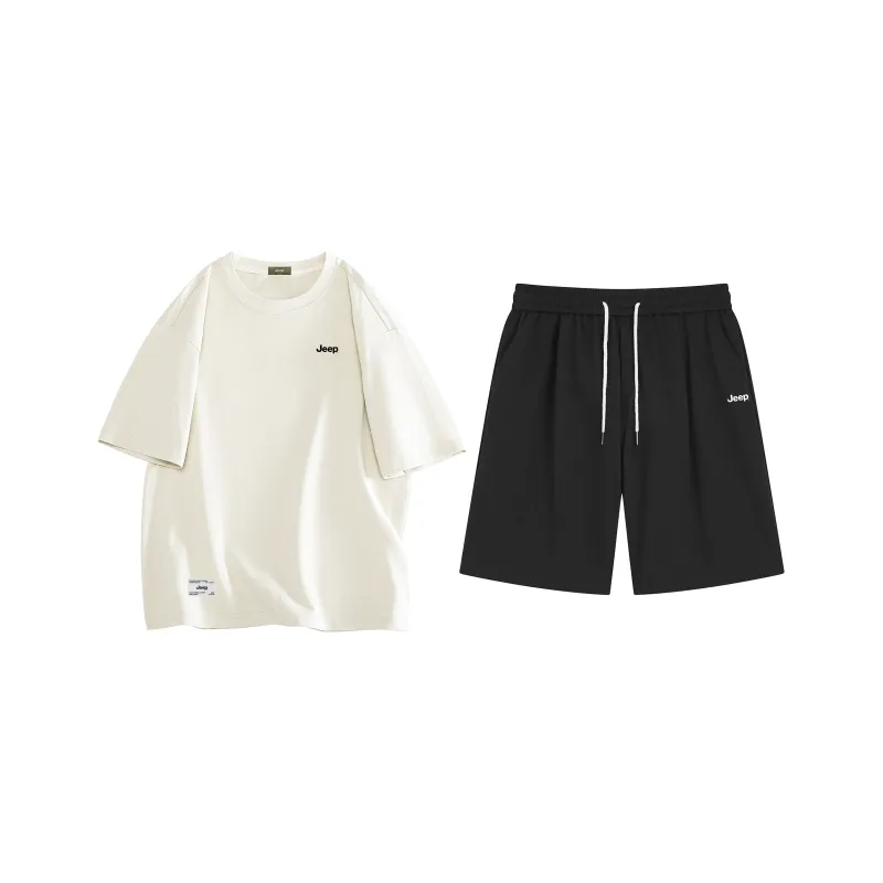 Jeep Casual Sportswear Unisex Two Piece Set-4