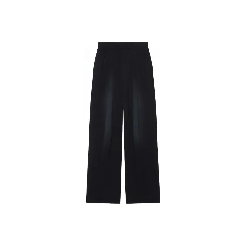 Balenciaga Knitted Sweatpants Regular Fit Women's Black-0