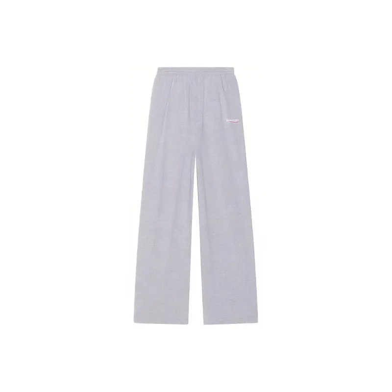Balenciaga Political Campaign Large Fit Jogging Pants Grey-0