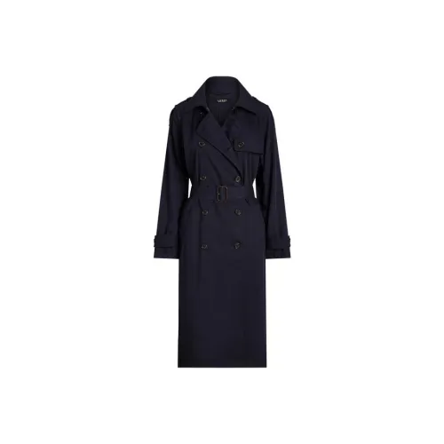 Polo Ralph Lauren FW23 Trench Coat Women's Navy