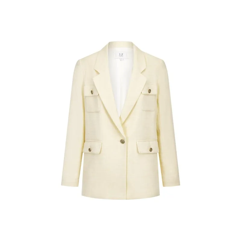 JZ. ANNAKRO Business Suits Women's Beige Yellow-0
