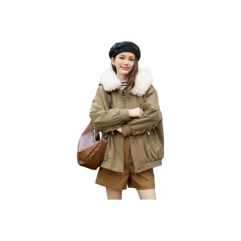 Itisf4 Parka Coat Women's Khaki