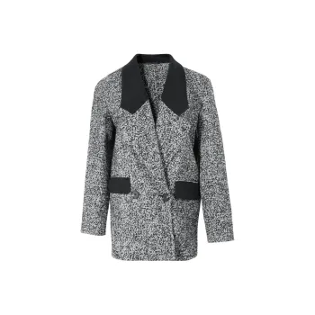 3COLOUR Coats Women's Gray Black