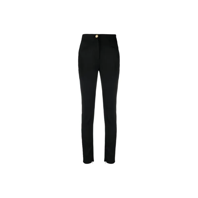 BALMAIN High Waist Slim Fit Trousers-0