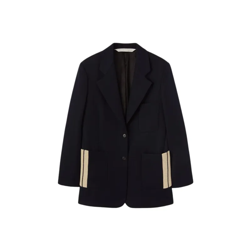PALM ANGELS Tape detail Virgin Wool blend Blazer-0
