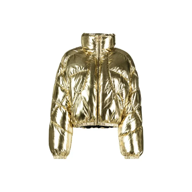 PINKO Puffer Jackets Women's Gold-0