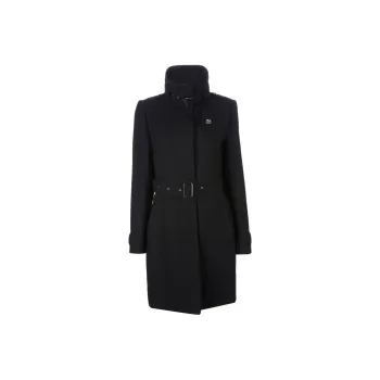 Burberry Trench Coats Women's Black