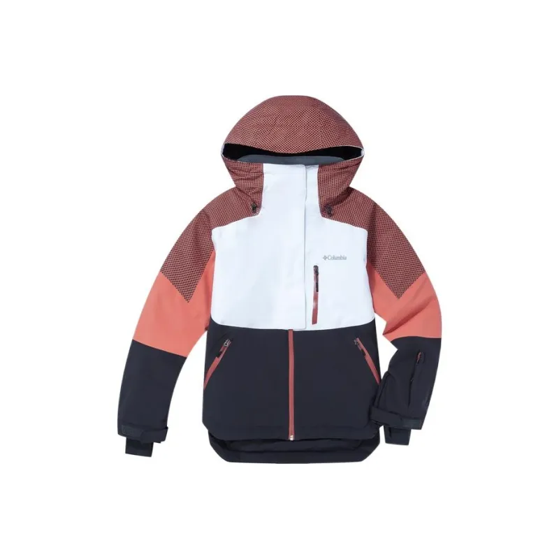 Columbia Outdoor Hiking Waterproof And Warm Windbreaker Jacket Women's-0