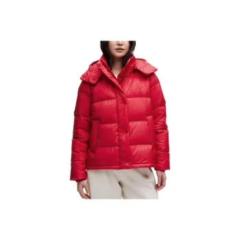 Lululemon Wunder Puff Series Down Jacket Women's Snake Year Relief Red
