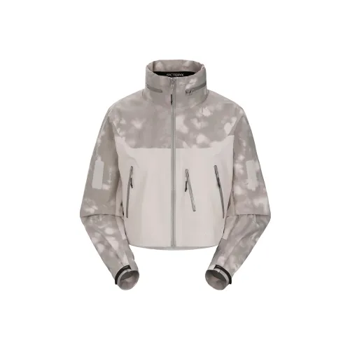 Arcteryx Women'ss Olena Komorebi Cropped Jacket Salt Flats