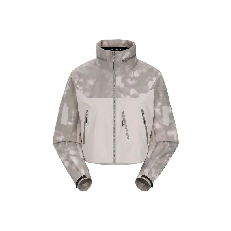 Arc'teryx Women'ss Olena Komorebi Cropped Jacket Salt Flats-2