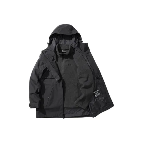Jack Wolfskin Outdoor Hiking Waterproof And Windproof To Keep Warm Windbreaker Jacket Women's