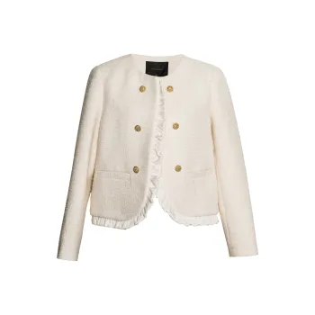 ROEYSHOUSE Business Suit Women's Ecru
