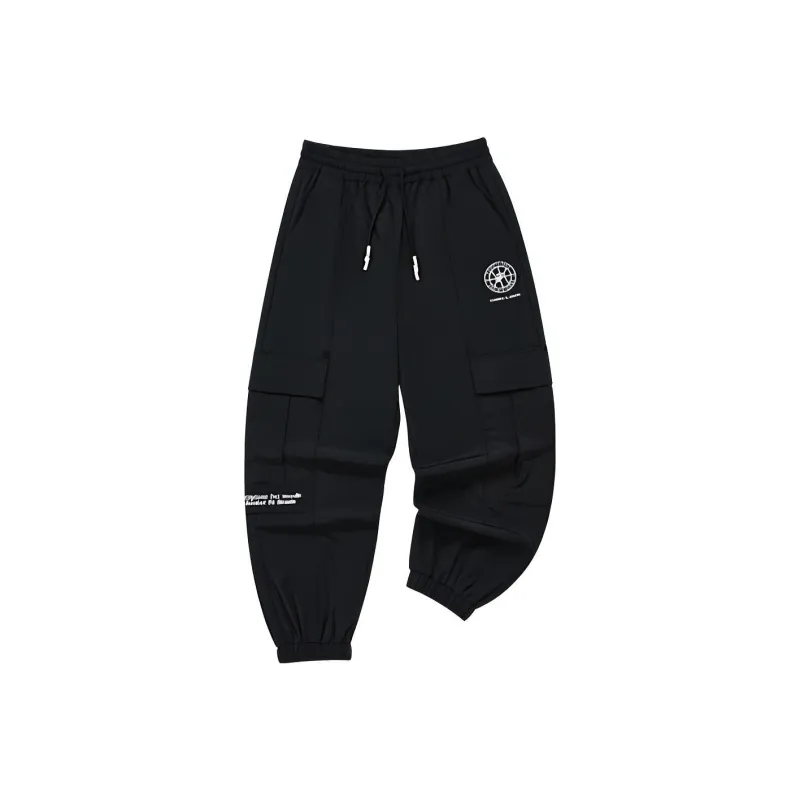 FILA FUSION Knitted Sweatpants Women's Black-0