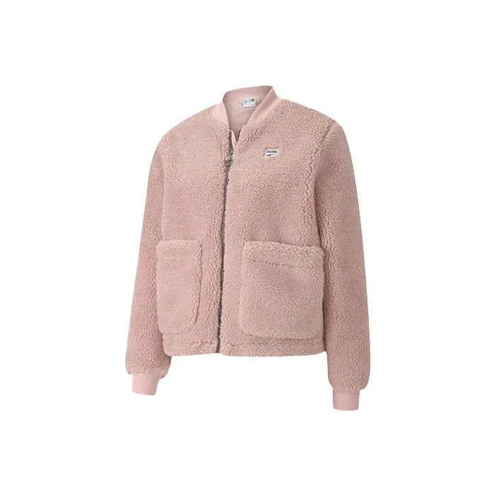 PUMA Velvet Jackets Women's Wedding Pink-0