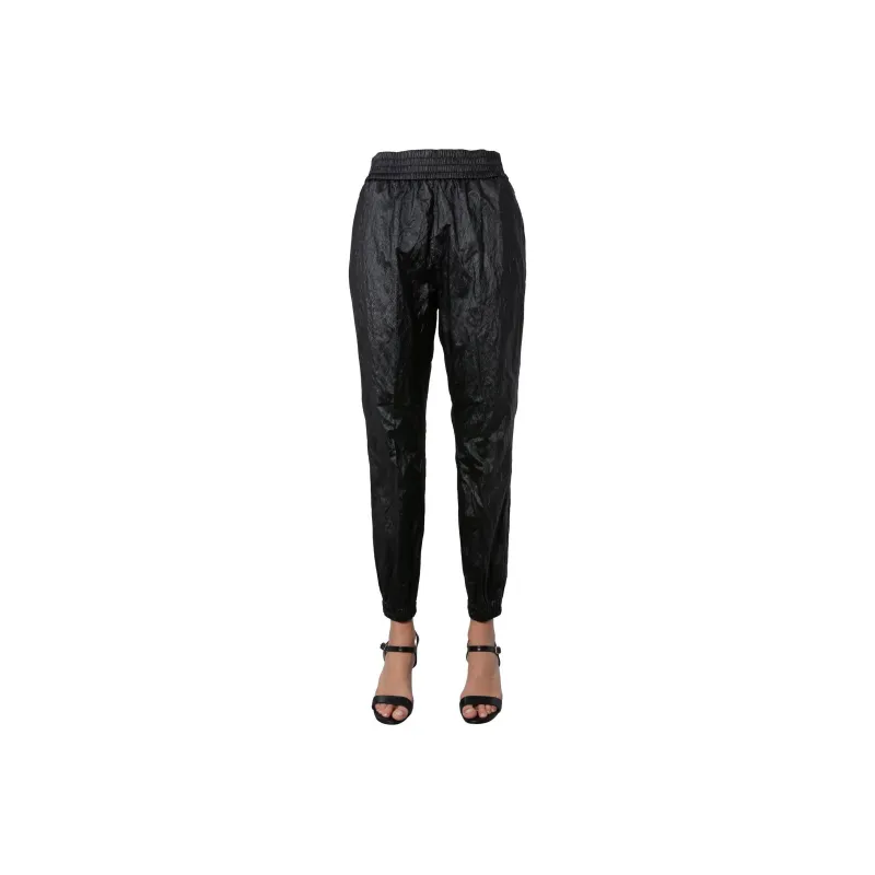 Fabiana Filippi Elasticated Waistband Tapered Jogging Pants-0