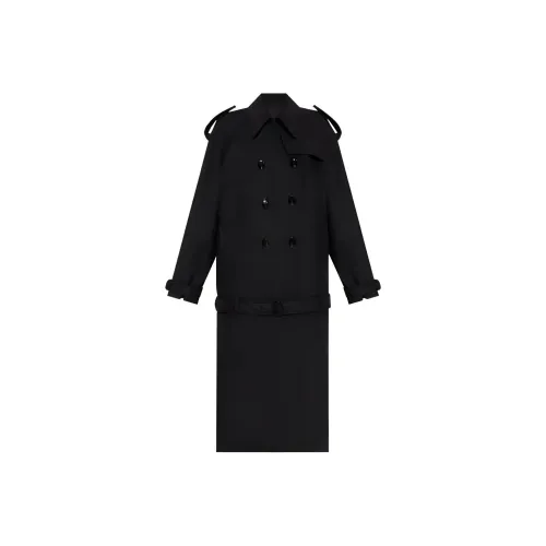 Givenchy Double-Breasted Belted Coat