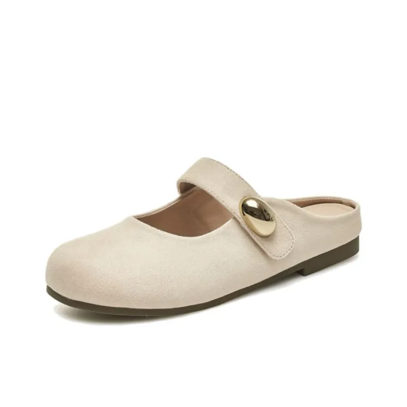 15 MINS Closed Toe Slippers 3cm Women's-1
