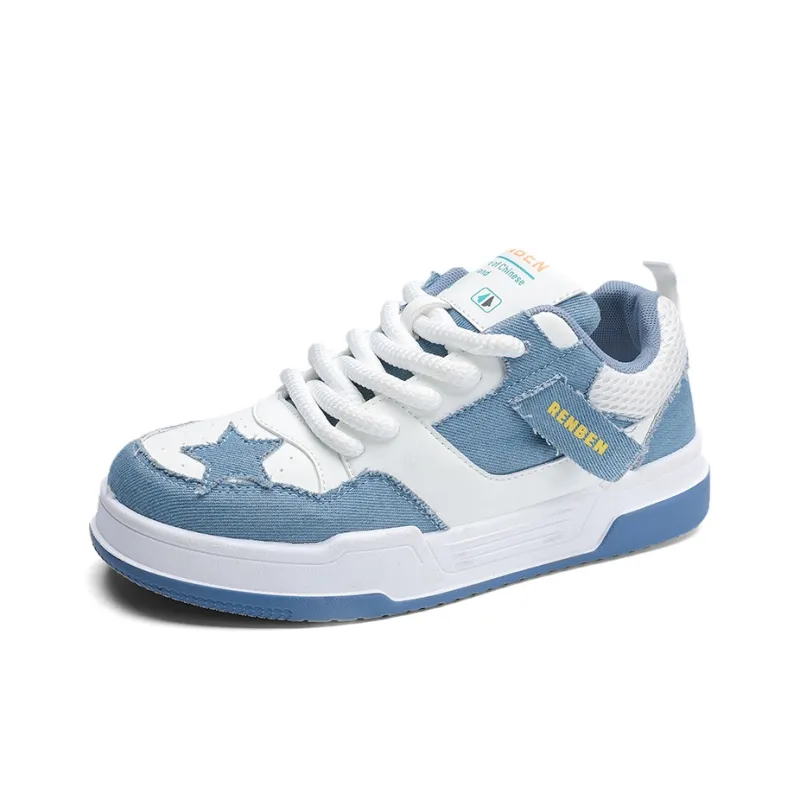 RENBEN Slip Resistant, Breathable, And Supportive Low Top Skateboard Shoes Men's-7