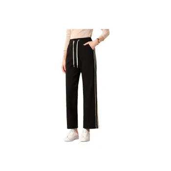 FENHONGMALI Casual Pants Women's Black