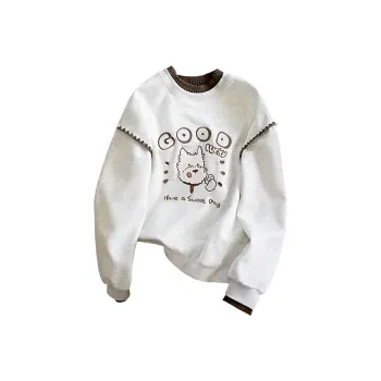 Cypress House Sweatshirt Women's Gray White