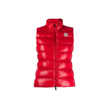 Moncler Ghany Series Vests Women's Red