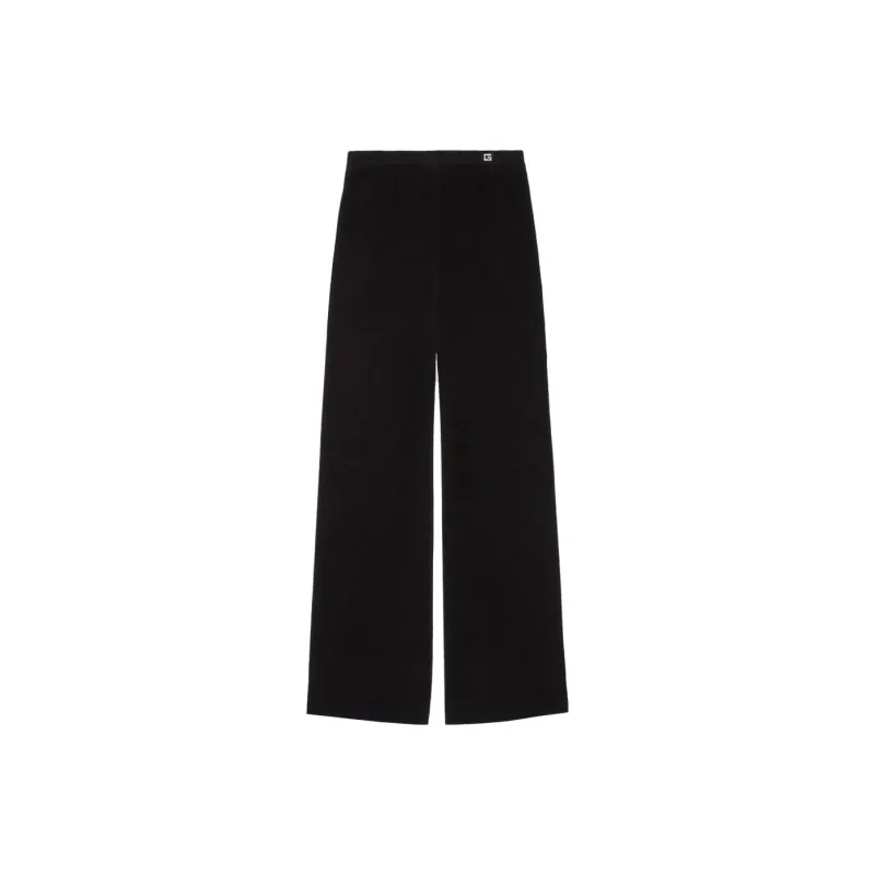 GUCCI Crystal Logo Plaque Trousers-0