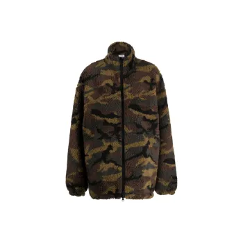 Vetements Camouflage-print Fleece Jacket