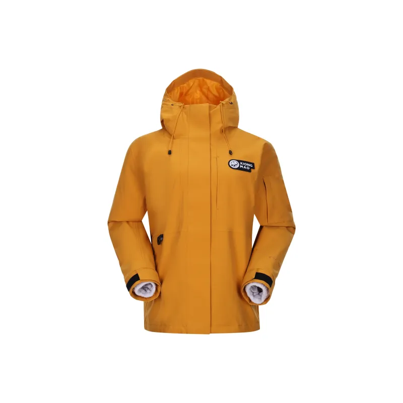 Panda Carefree Play Series Windproof And Rainproof Thermal Windbreaker Jacket Women's-27