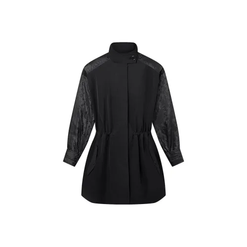 LOUIS VUITTON Monogram Accent Oversized Parka