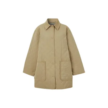 TOTEME SS24 Puffer Jacket Women's Light Yellow