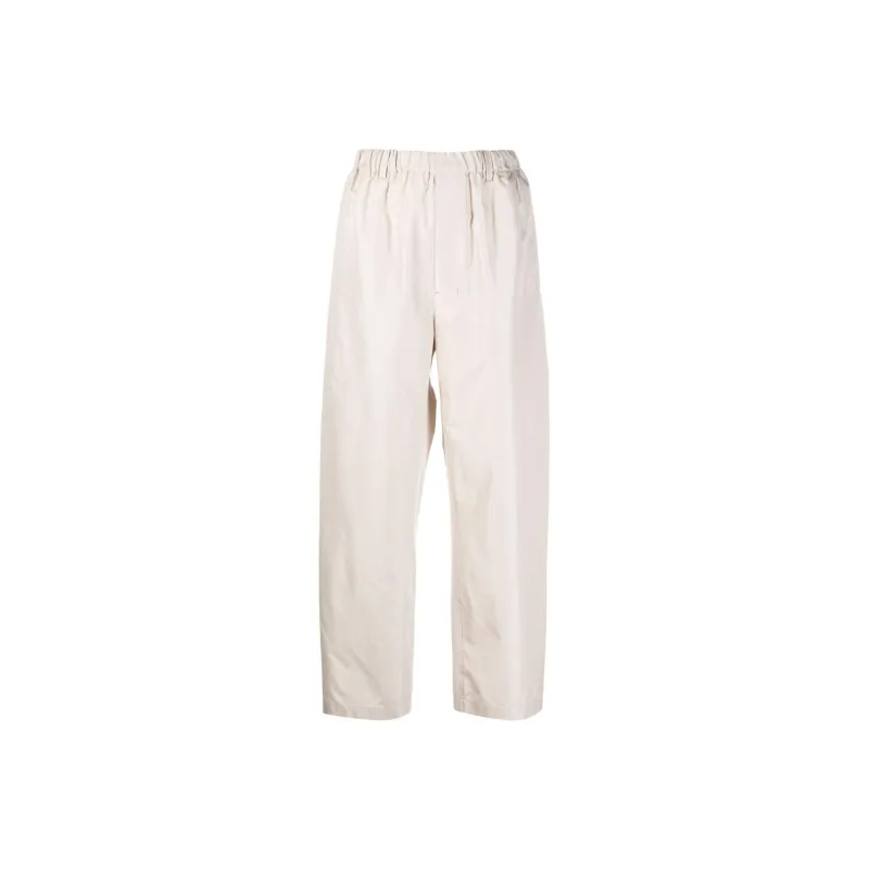 Lemaire Ruched Silk Straight leg Trousers-0