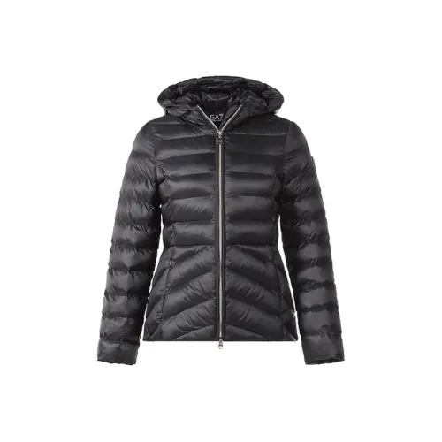 EMPORIO ARMANI EA7 Puffer Jacket Women's Black